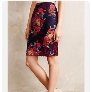 Anthropologie Leifsdottir Quinn Pencil Skirt